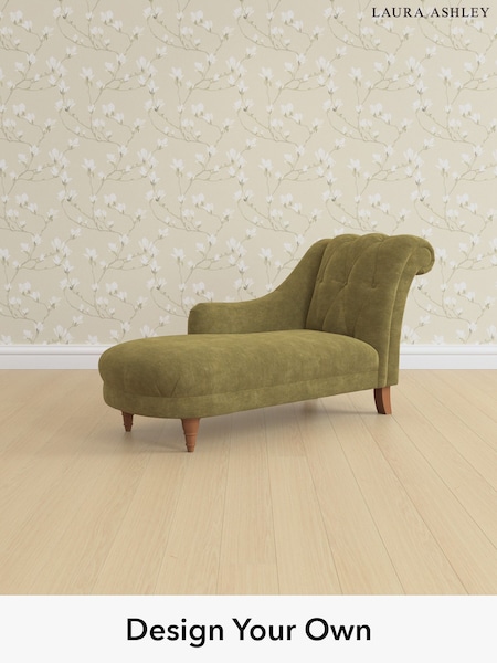 Alwyn Velvet/Olive Green Gloucester Button Back By Laura Ashley (H40089) | £1,100