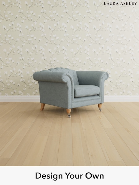 Anneliese/Seaspray Blue Gloucester Button Back By Laura Ashley (H40094) | £1,000