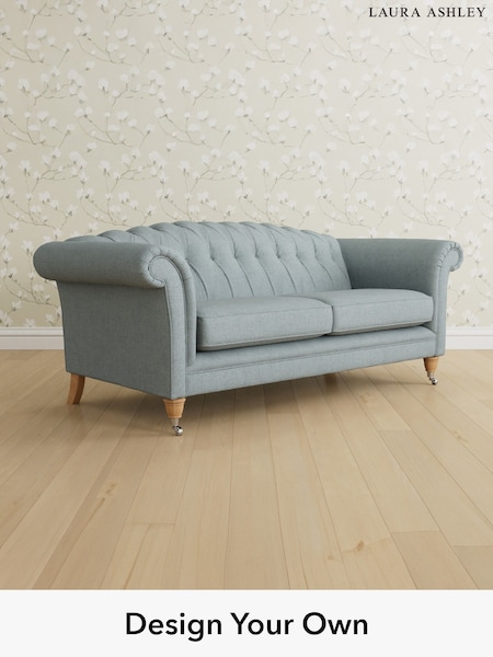 Anneliese/Seaspray Blue Gloucester Button Back By Laura Ashley (H40094) | £1,600