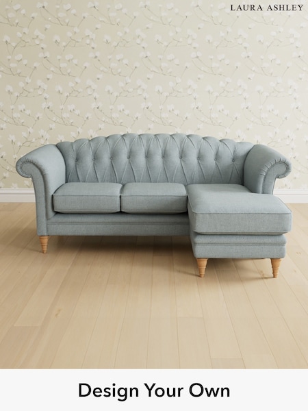 Anneliese/Seaspray Blue Gloucester Button Back By Laura Ashley (H40094) | £2,000