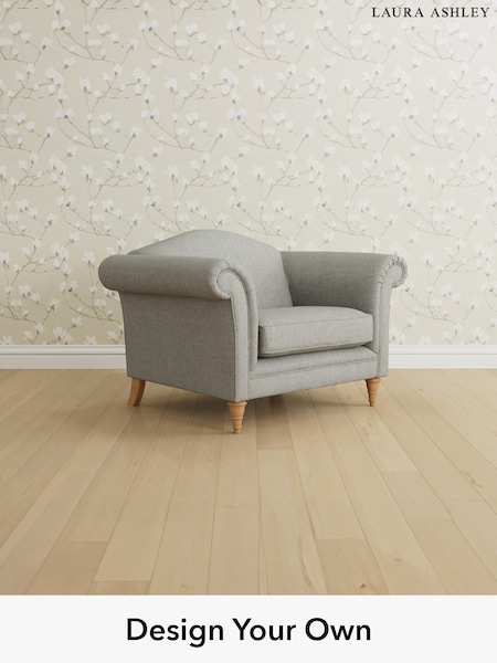 Anneliese/Steel Grey Gloucester By Laura Ashley (H40097) | £1,000