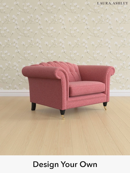Anneliese/Rosewood Red Gloucester Button Back By Laura Ashley (H40098) | £1,100