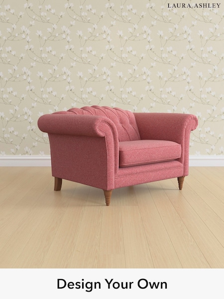 Anneliese/Rosewood Red Gloucester Button Back By Laura Ashley (H40098) | £1,100