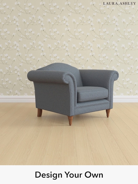 Anneliese/Midnight Navy Gloucester By Laura Ashley (H40099) | £900