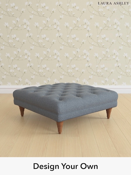 Anneliese/Midnight Navy Gloucester Button Back By Laura Ashley (H40100) | £650
