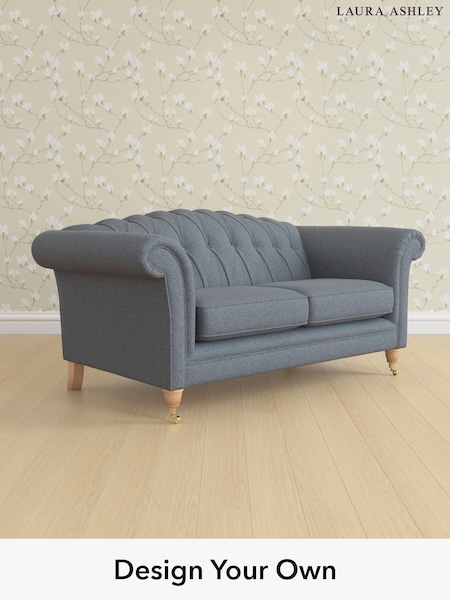 Anneliese/Midnight Navy Gloucester Button Back By Laura Ashley (H40100) | £1,400