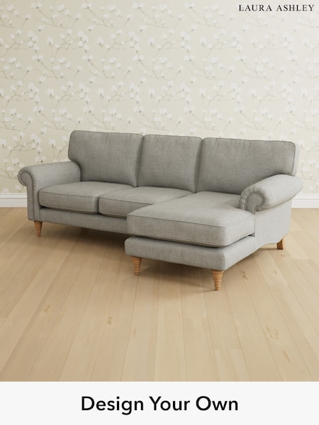 Anneliese/Steel Grey Kingston By Laura Ashley (H40106) | £2,225