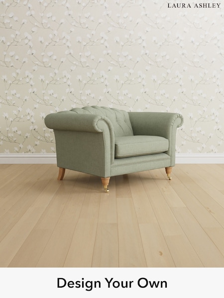 Anneliese/Sage Green Gloucester Button Back By Laura Ashley (H40108) | £1,100