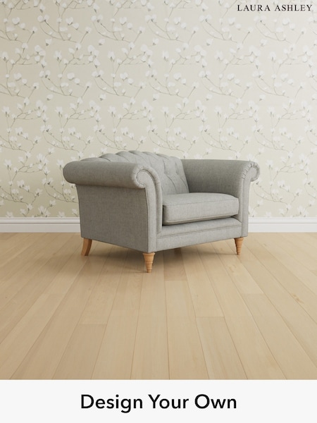 Anneliese/Steel Grey Gloucester Button Back By Laura Ashley (H40111) | £1,100