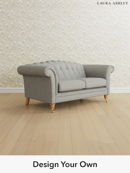 Anneliese/Steel Grey Gloucester Button Back By Laura Ashley (H40111) | £1,400