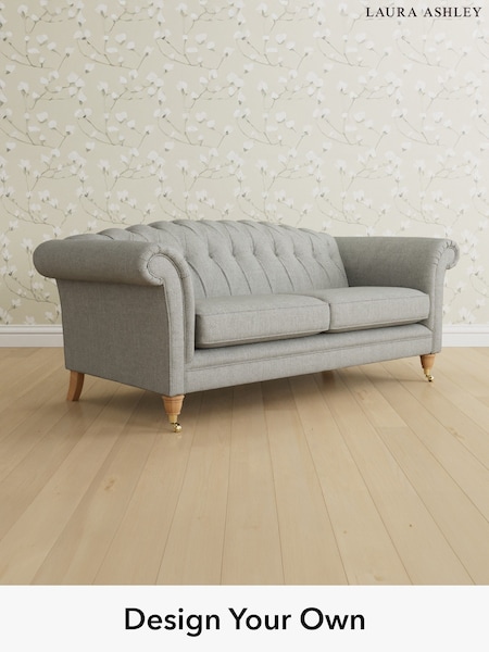 Anneliese/Steel Grey Gloucester Button Back By Laura Ashley (H40111) | £1,600