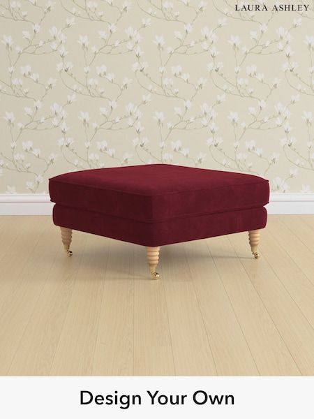 Alwyn Velvet/Burgundy Red Lynden By Laura Ashley (H40115) | £625
