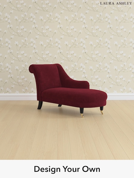 Alwyn Velvet/Burgundy Red Lynden By Laura Ashley (H40115) | £1,050