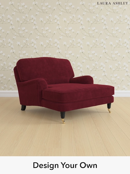 Alwyn Velvet/Burgundy Red Lynden By Laura Ashley (H40115) | £1,125