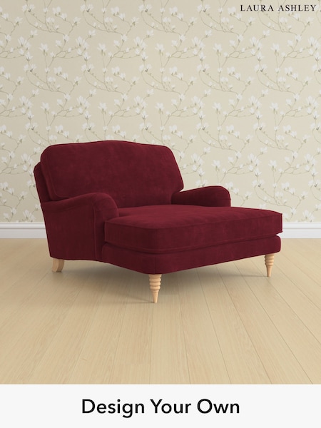 Alwyn Velvet/Burgundy Red Lynden By Laura Ashley (H40115) | £1,125