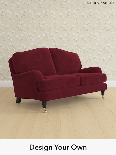 Alwyn Velvet/Burgundy Red Lynden By Laura Ashley (H40115) | £1,175