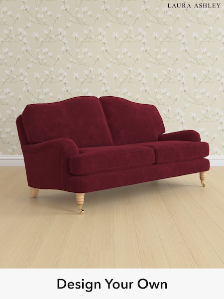 Alwyn Velvet/Burgundy Red Lynden By Laura Ashley (H40115) | £1,275
