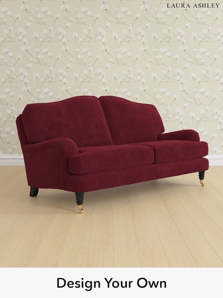 Alwyn Velvet/Burgundy Red Lynden By Laura Ashley (H40115) | £1,275