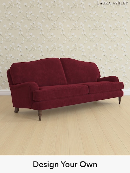 Alwyn Velvet/Burgundy Red Lynden By Laura Ashley (H40115) | £1,500