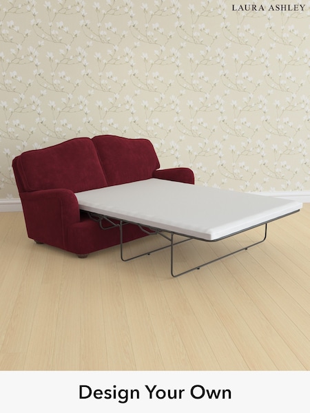 Alwyn Velvet/Burgundy Red Lynden By Laura Ashley (H40115) | £1,875