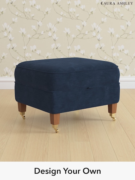 Alwyn Velvet/Midnight Navy Marford By Laura Ashley (H40116) | £500