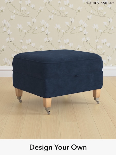 Alwyn Velvet/Midnight Navy Marford By Laura Ashley (H40116) | £500