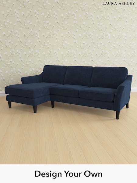 Alwyn Velvet/Midnight Navy Marford By Laura Ashley (H40116) | £2,050