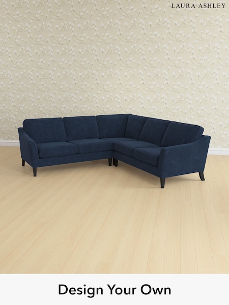 Alwyn Velvet/Midnight Navy Marford By Laura Ashley (H40116) | £2,500