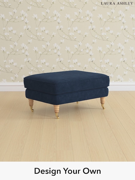 Alwyn Velvet/Midnight Navy Lynden Scatter Back By Laura Ashley (H40117) | £525
