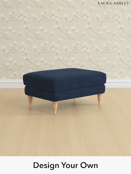 Alwyn Velvet/Midnight Navy Lynden Scatter Back By Laura Ashley (H40117) | £525