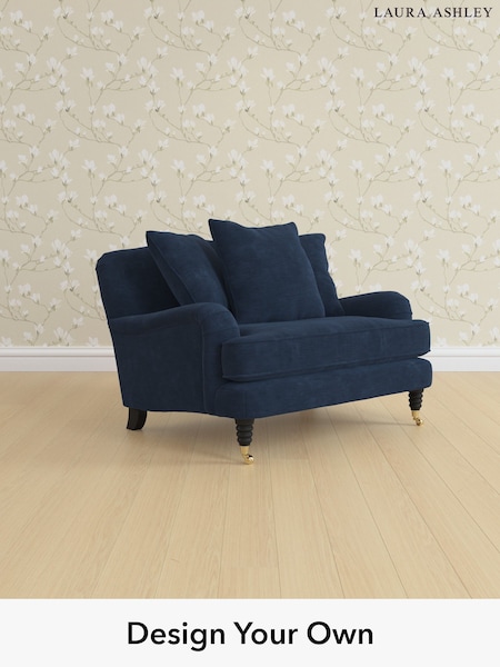 Alwyn Velvet/Midnight Navy Lynden Scatter Back By Laura Ashley (H40117) | £1,075