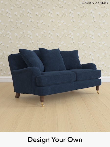 Alwyn Velvet/Midnight Navy Lynden Scatter Back By Laura Ashley (H40117) | £1,275