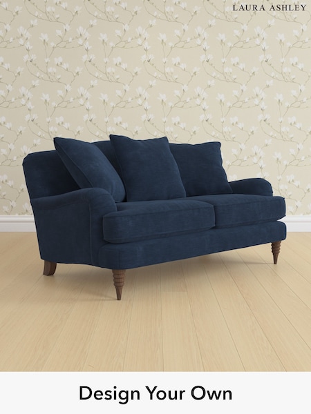 Alwyn Velvet/Midnight Navy Lynden Scatter Back By Laura Ashley (H40117) | £1,275