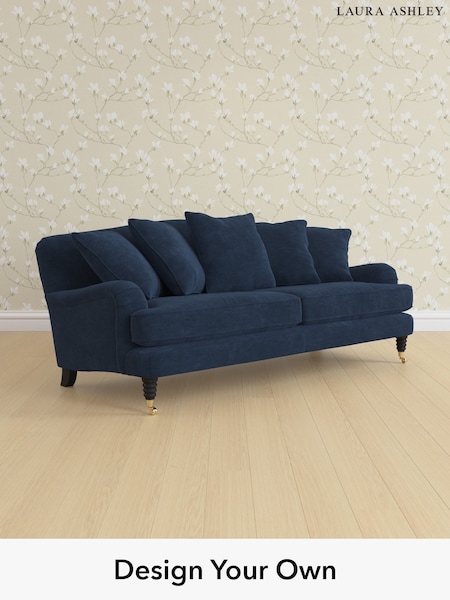 Alwyn Velvet/Midnight Navy Lynden Scatter Back By Laura Ashley (H40117) | £1,475
