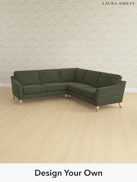 Alwyn Velvet/Ivy Green Marford By Laura Ashley (H40119) | £2,500