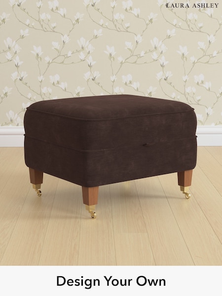 Alwyn Velvet/Chocolate Brown Marford By Laura Ashley (H40123) | £500