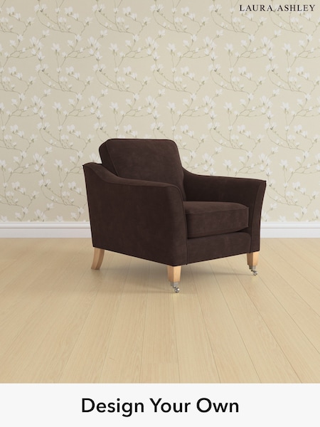 Alwyn Velvet/Chocolate Brown Marford By Laura Ashley (H40123) | £775