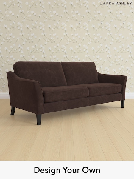 Alwyn Velvet/Chocolate Brown Marford By Laura Ashley (H40123) | £1,375