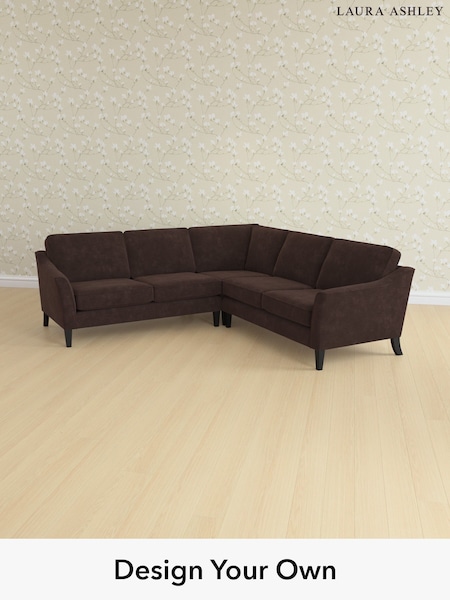 Alwyn Velvet/Chocolate Brown Marford By Laura Ashley (H40123) | £2,500