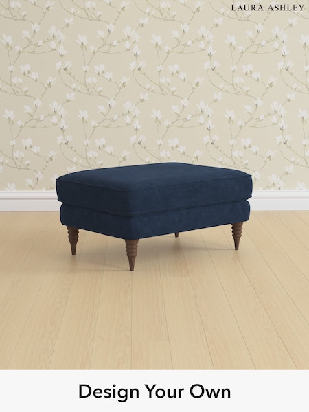 Alwyn Velvet/Midnight Navy Lynden By Laura Ashley (H40124) | £500