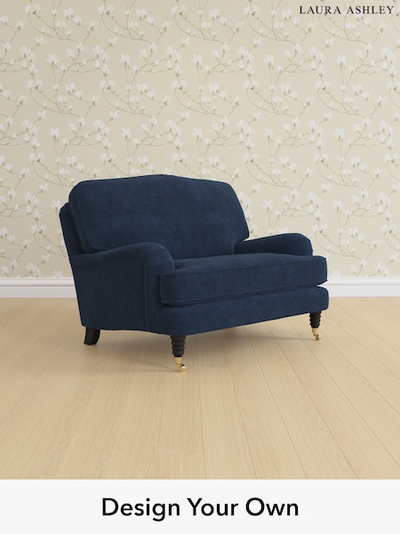 Alwyn Velvet/Midnight Navy Lynden By Laura Ashley (H40124) | £975