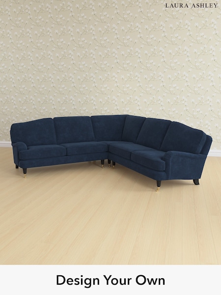 Alwyn Velvet/Midnight Navy Lynden By Laura Ashley (H40124) | £2,750