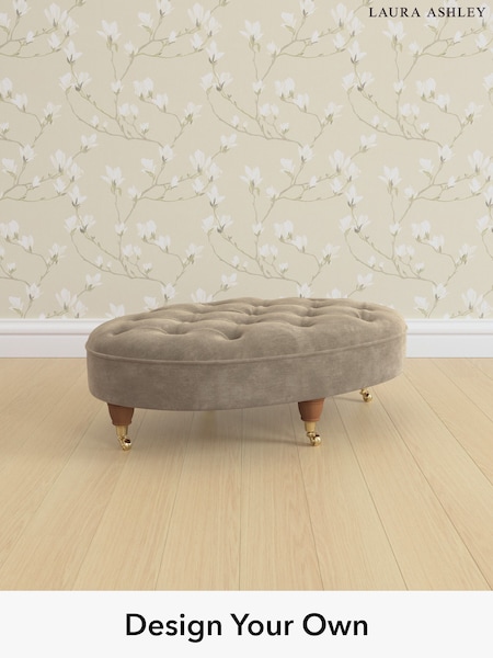 Alwyn Velvet/Truffle Natural Hathersage By Laura Ashley (H40125) | £500