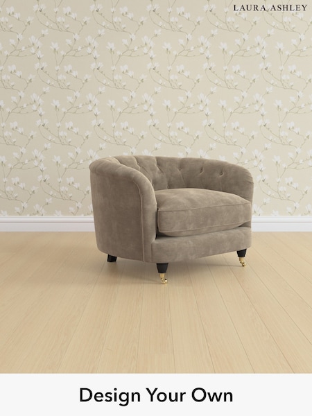 Alwyn Velvet/Truffle Natural Hathersage By Laura Ashley (H40125) | £1,450