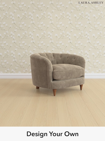 Alwyn Velvet/Truffle Natural Hathersage By Laura Ashley (H40125) | £1,450