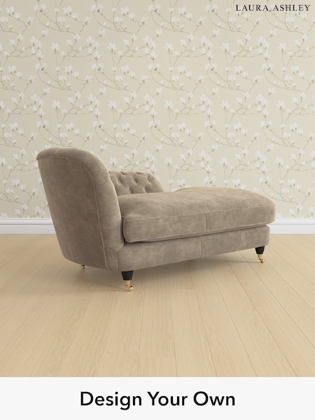 Alwyn Velvet/Truffle Natural Hathersage By Laura Ashley (H40125) | £1,425