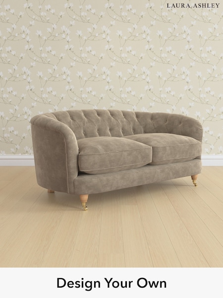 Alwyn Velvet/Truffle Natural Hathersage By Laura Ashley (H40125) | £1,725