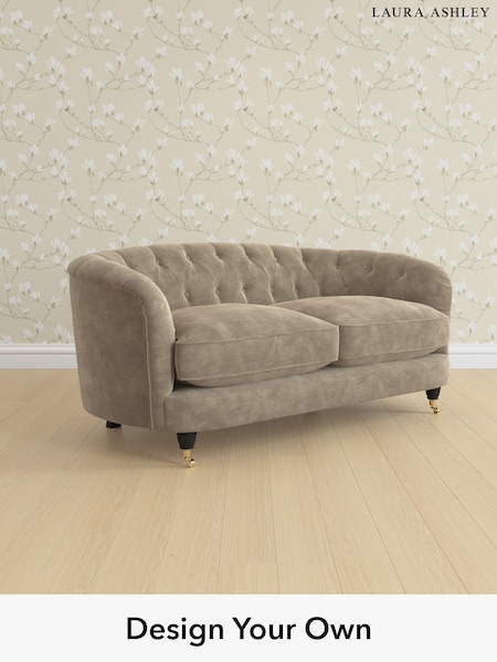 Alwyn Velvet/Truffle Natural Hathersage By Laura Ashley (H40125) | £1,725