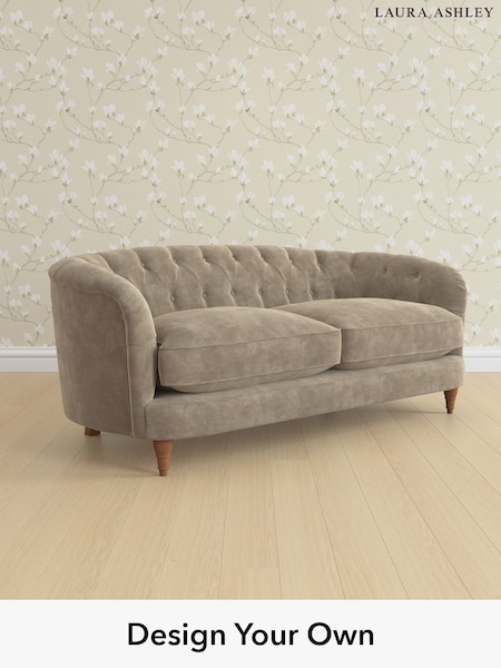 Alwyn Velvet/Truffle Natural Hathersage By Laura Ashley (H40125) | £1,825