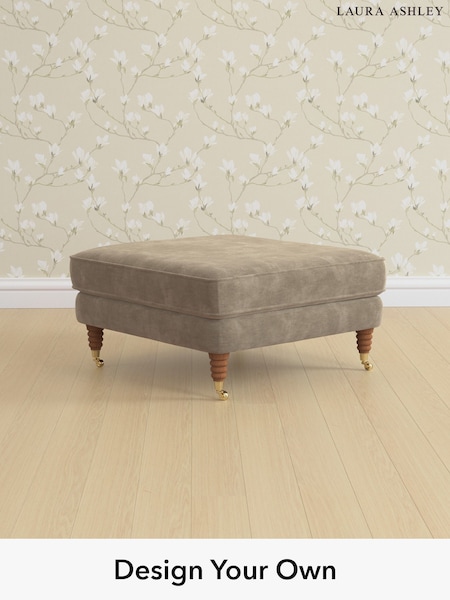 Alwyn Velvet/Truffle Natural Lynden By Laura Ashley (H40130) | £625